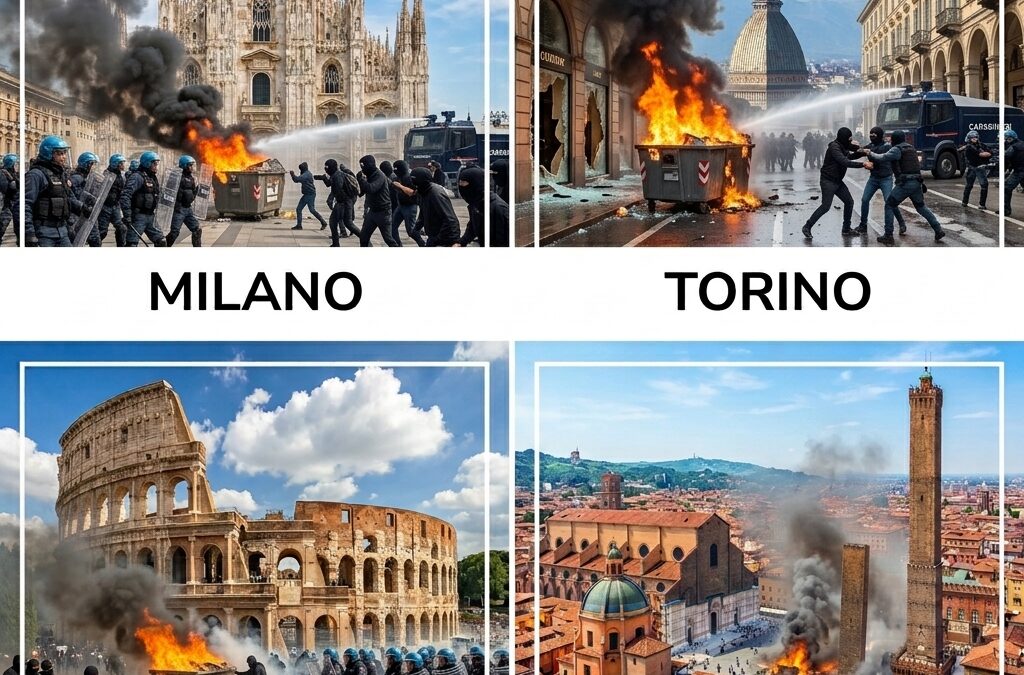 Manifestare è un diritto, la violenza è un reato